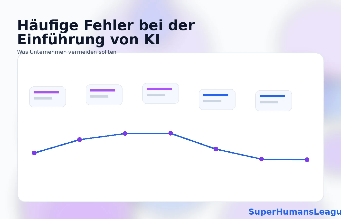 Häufige Fehler bei der Einführung von KI